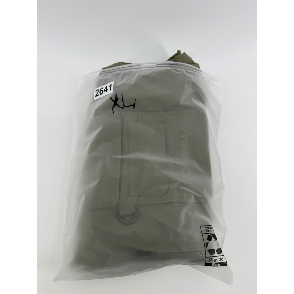 Olympina Utility Fishing Vest XL Cotton Blend Olive Green Multi-Pocket Gorpcore - Picture 5 of 5